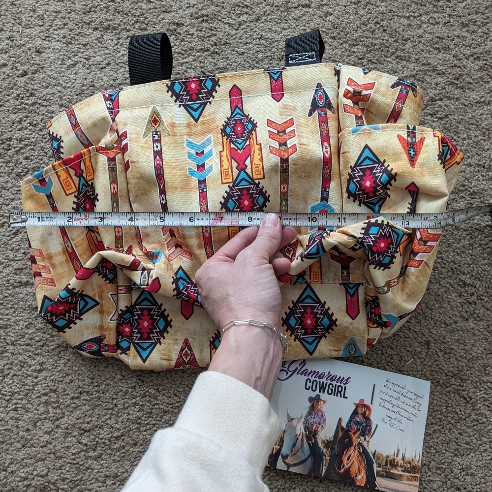Colorful Patterned Tote Bag - Picture 6 of 7